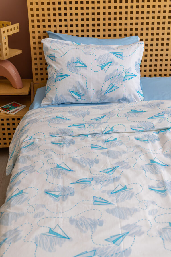 Airplane PillowCase Set Printed nit Home