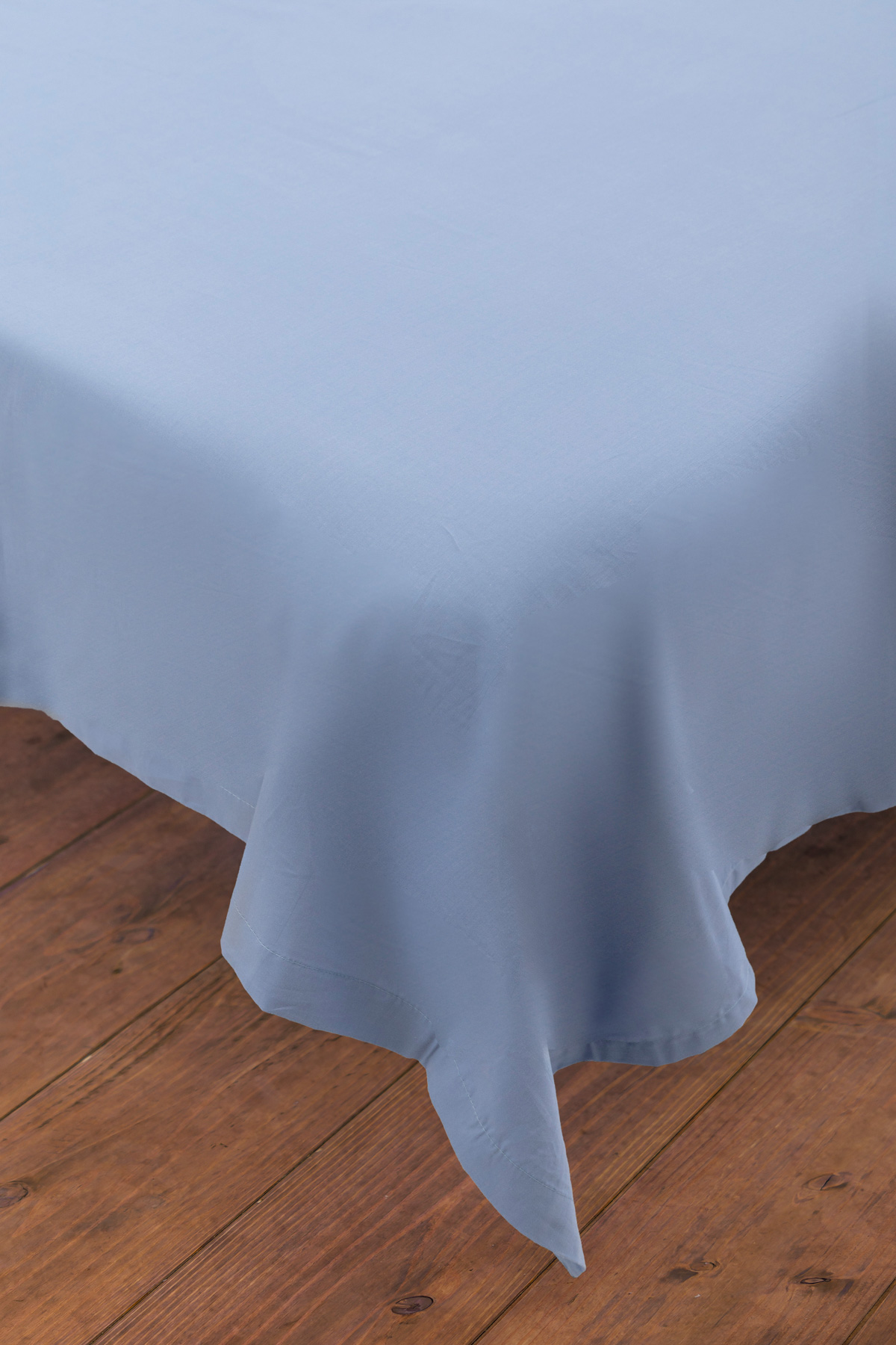 Blue Flat Sheet Set - 300 TC - 100% Egyptian Cotton - Image 4