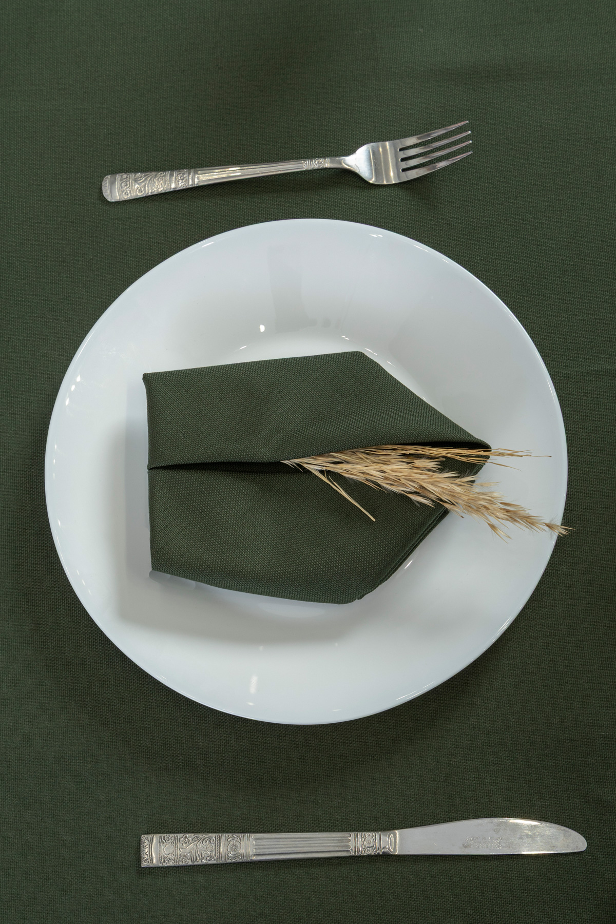 Tablecloth Set - Solid - Thyme - Image 3