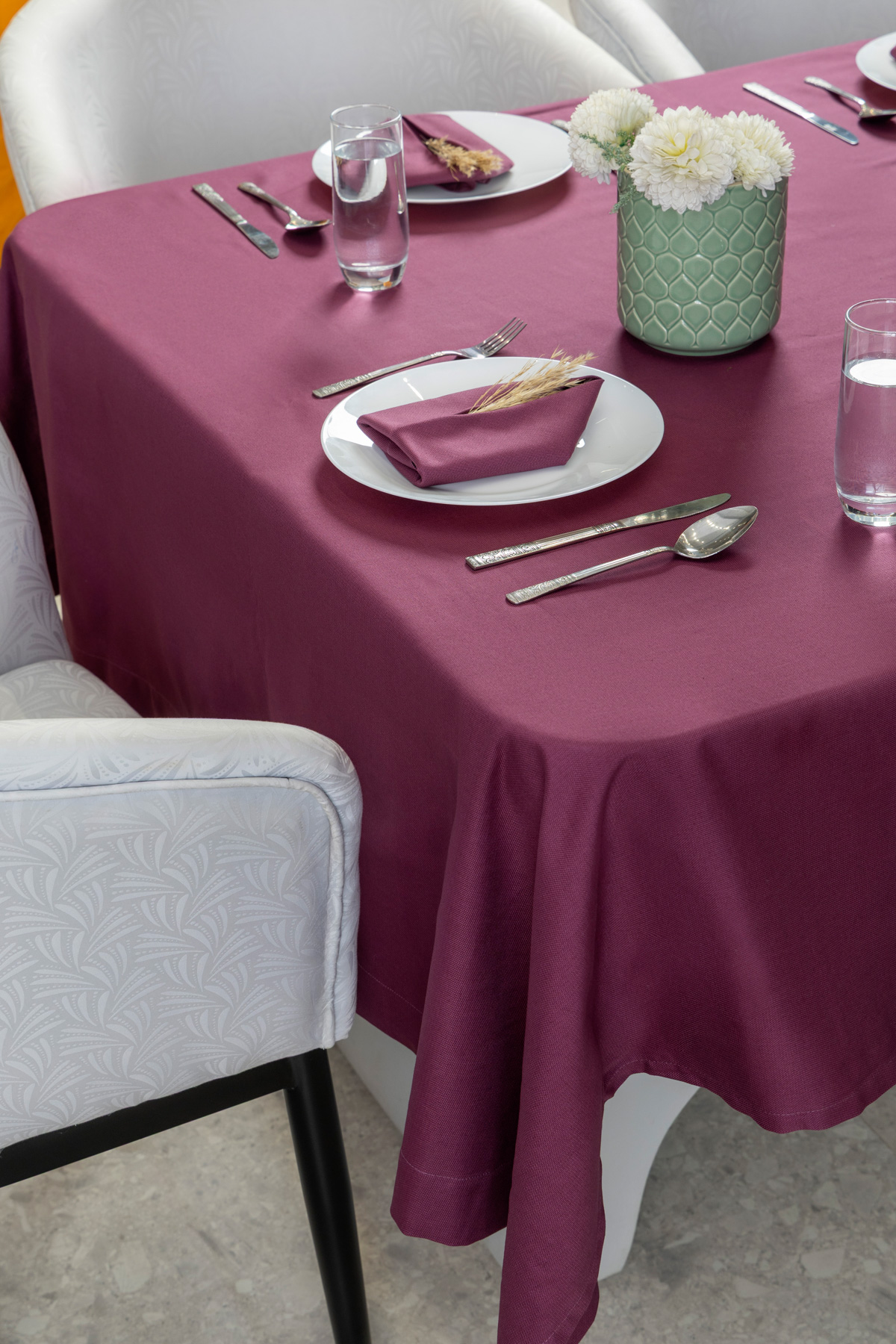 Tablecloth Set - Solid - Purple