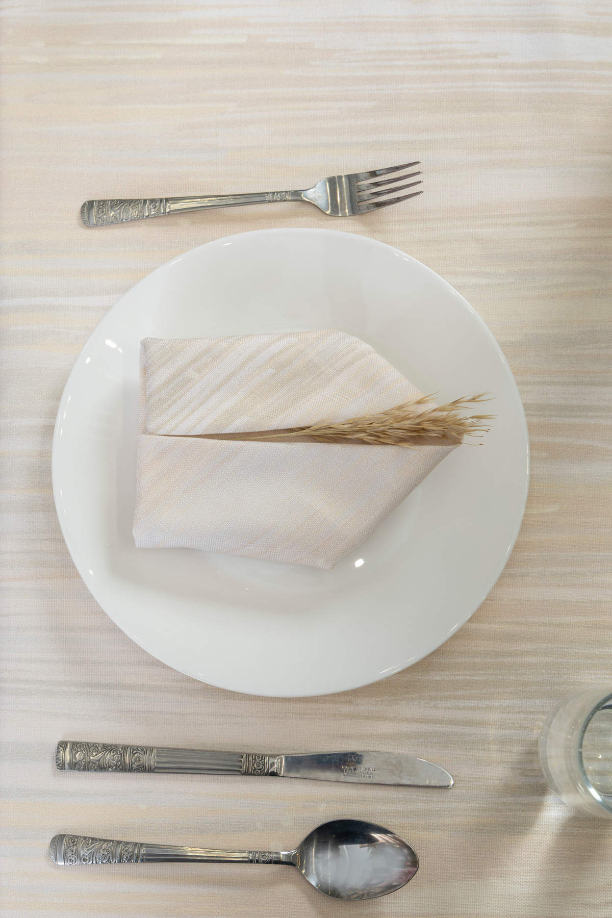 Tablecloth Set - Printed- Summer Vibes Beige - Image 3