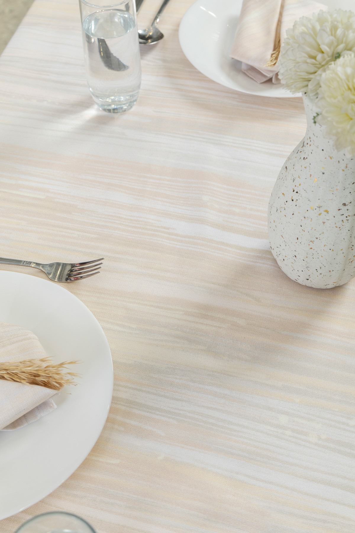 Tablecloth Set - Printed- Summer Vibes Beige - Image 4