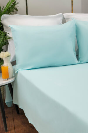 Mint Flat Sheet Set - 300 TC - 100% Egyptian Cotton