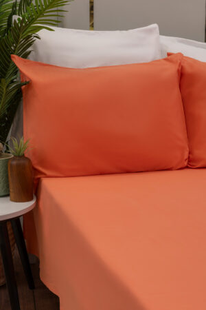 Coral Flat Sheet Set - 300 TC - 100% Egyptian Cotton