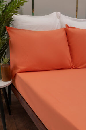 Coral Fitted Sheet Set - 300 TC - 100% Egyptian Cotton